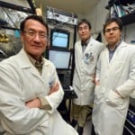 The image shows Dr. Lin Mei , Drs. Yongjun Chen and Chengyong Shen; the researchers involved in this study.