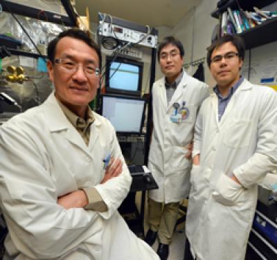 The image shows Dr. Lin Mei , Drs. Yongjun Chen and Chengyong Shen; the researchers involved in this study.