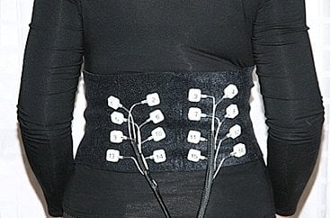 The image shows the belt used for the study.