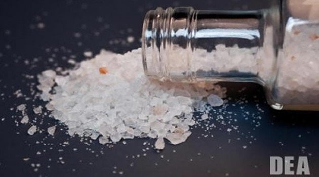 This image of 'bath salts' is credited to the DEA.