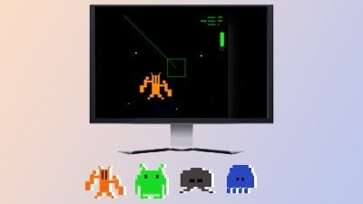 Image shows aliens in a video game.