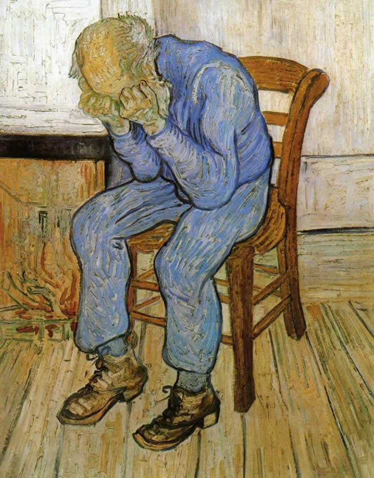 Van Gogh's Old Man in Sorrow.