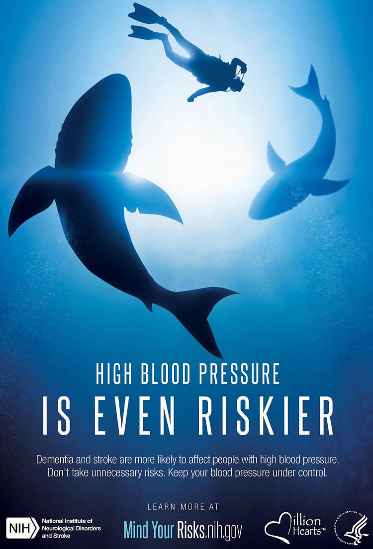 Image shows the campaign shark poster.
