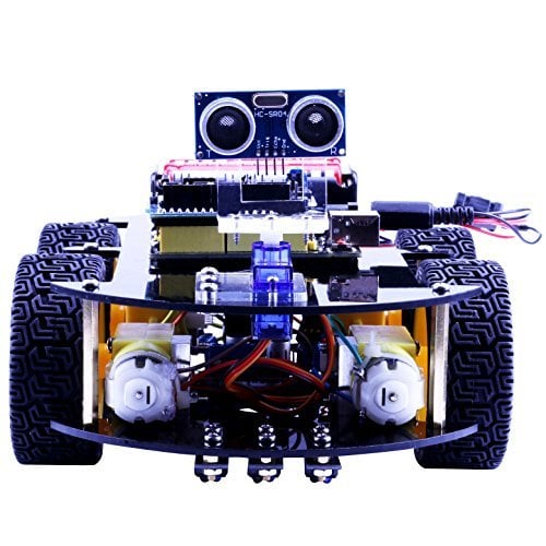 Elego UNO Project Smart Robot Car Kit with Four-wheel Drives, UNO R3 ...