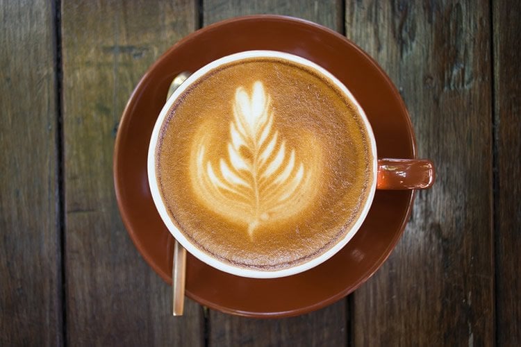 Image shows a cup of coffee.