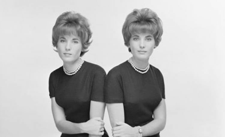 Image shows a set of twin women.
