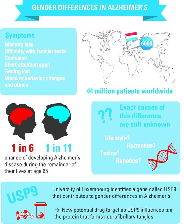 Image shows an alzheimer's infographic.