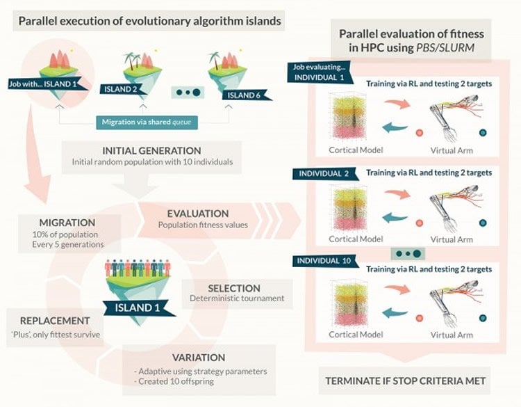 Image shows an algorithmic diagram.