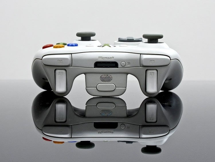 Image shows a video game controller.