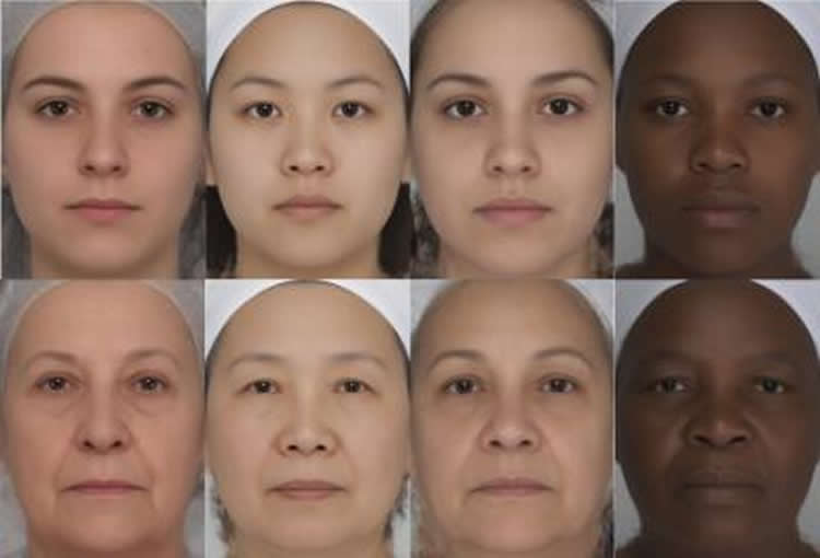 women's faces