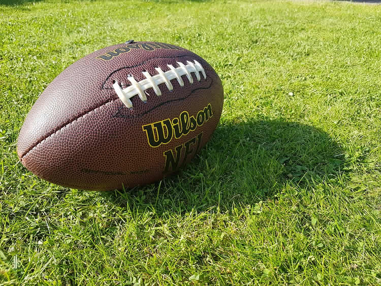 Image shows a football.