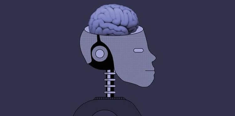 a robot with a brain