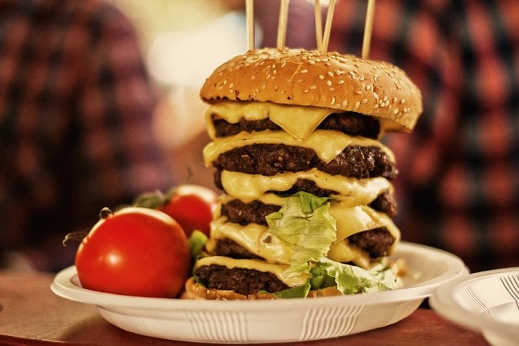 a monster burger