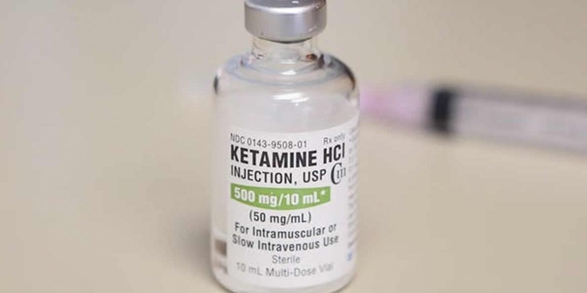 This is a vial of ketamine