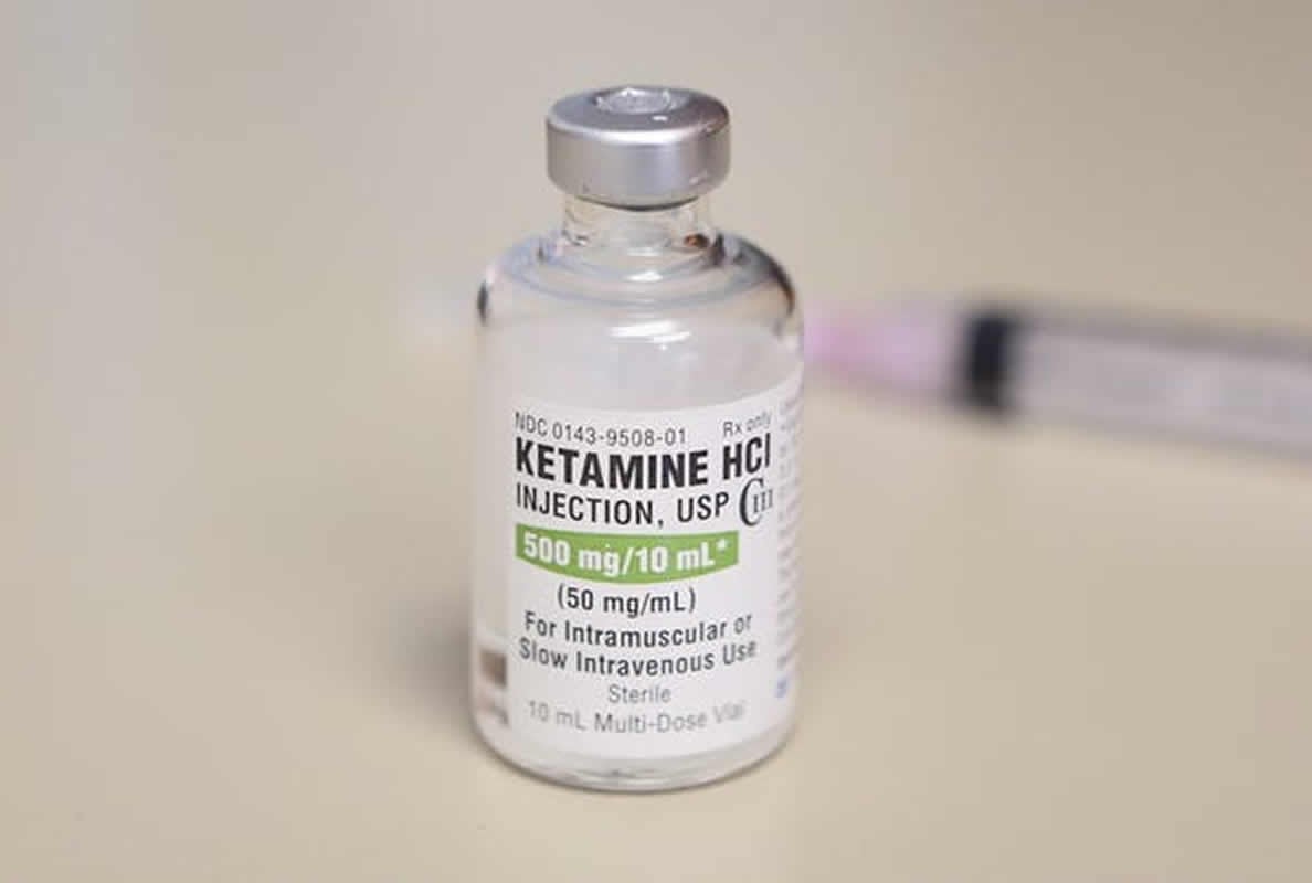 This is a vial of ketamine