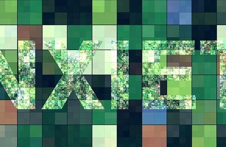 This shows the word Anxiety