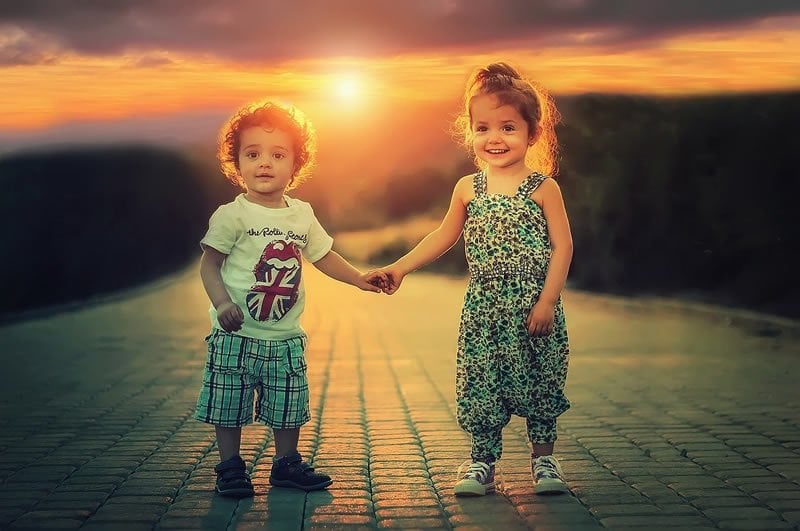 little boy and girl love quotes