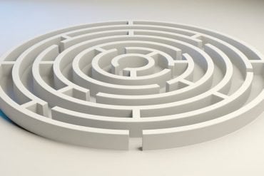 This shows a maze