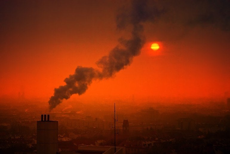 This shows a smoke stack