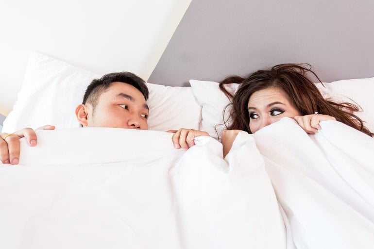 Sleeping Girls Getting Anal - Sexual Intimacy Is a Natural Sleep Aid for Insomnia - Neuroscience News
