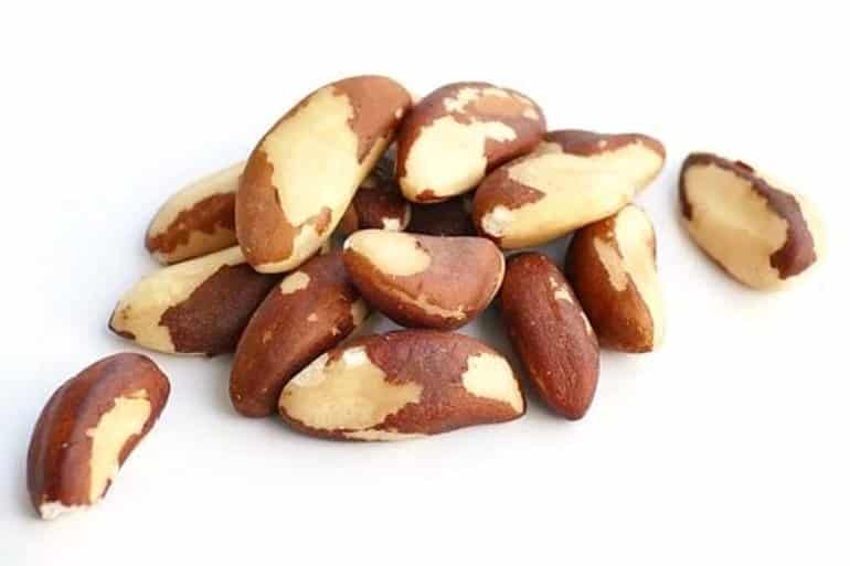 This shows brazil nuts