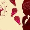 This shows the outline of a woman, a brain and a clock