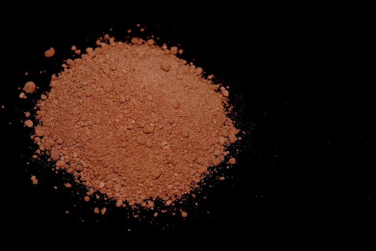 This shows cocoa powder