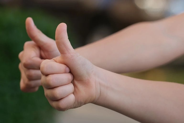 Where Does The 'Thumbs-Up' Gesture Really Come From And How Did It