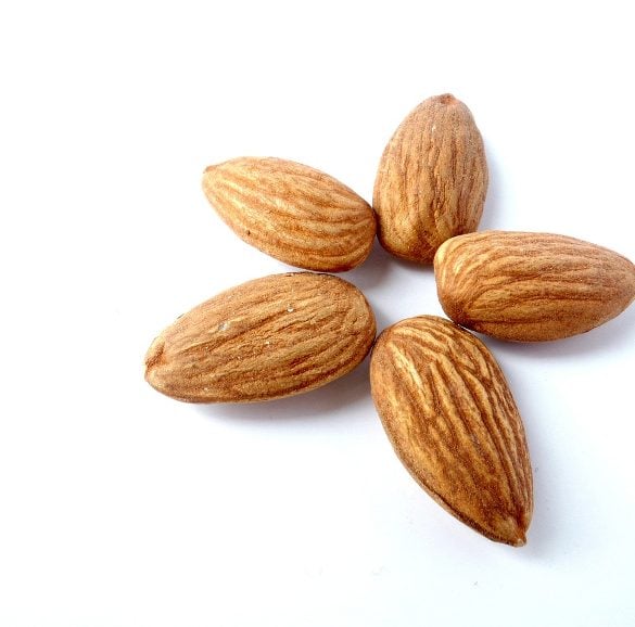 This shows almonds