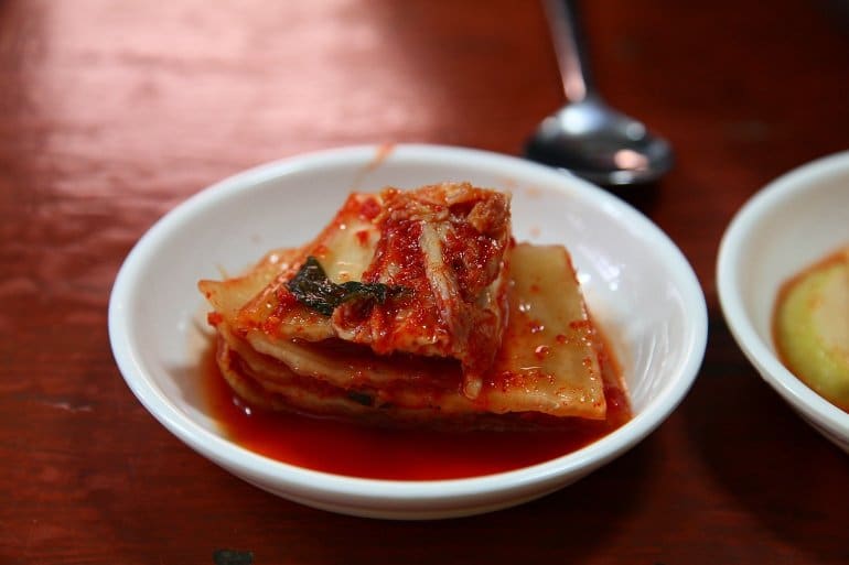 This shows kimchi