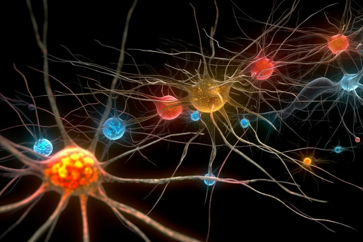 This shows neurons.