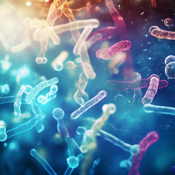 This shows microbes.