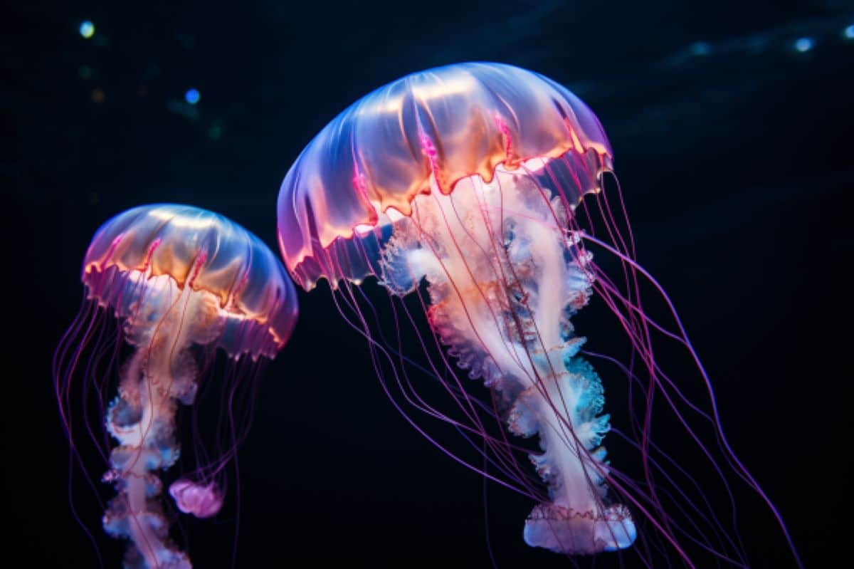 White Spotted Jellyfish Human Interactions