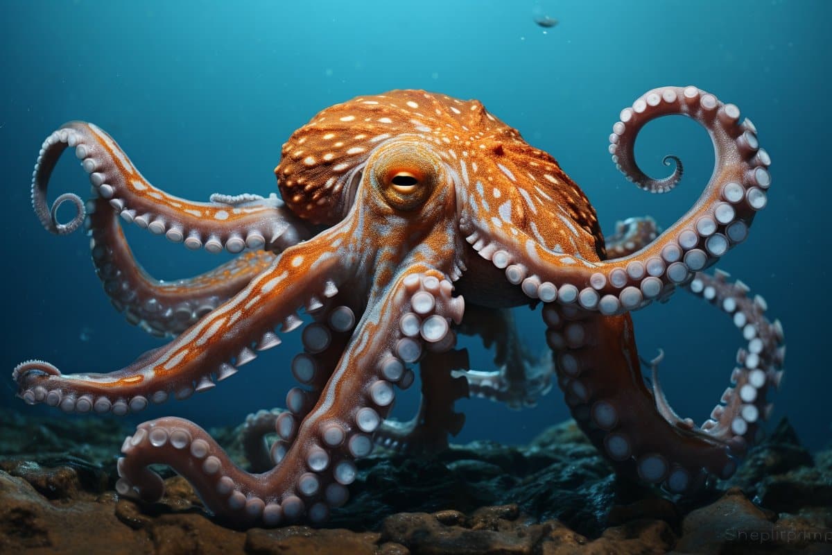 This shows an octopus.