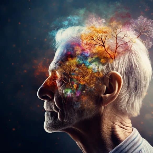 This shows an older man.