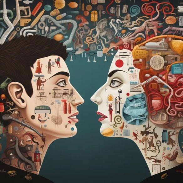 This shows two people.