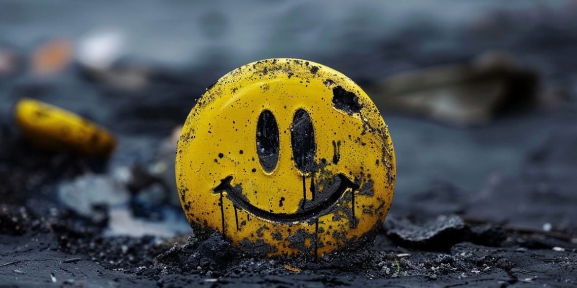 This shows a dirty smiling emoji.