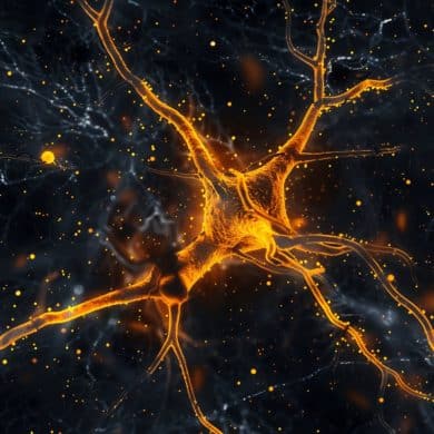 This shows astrocytes.
