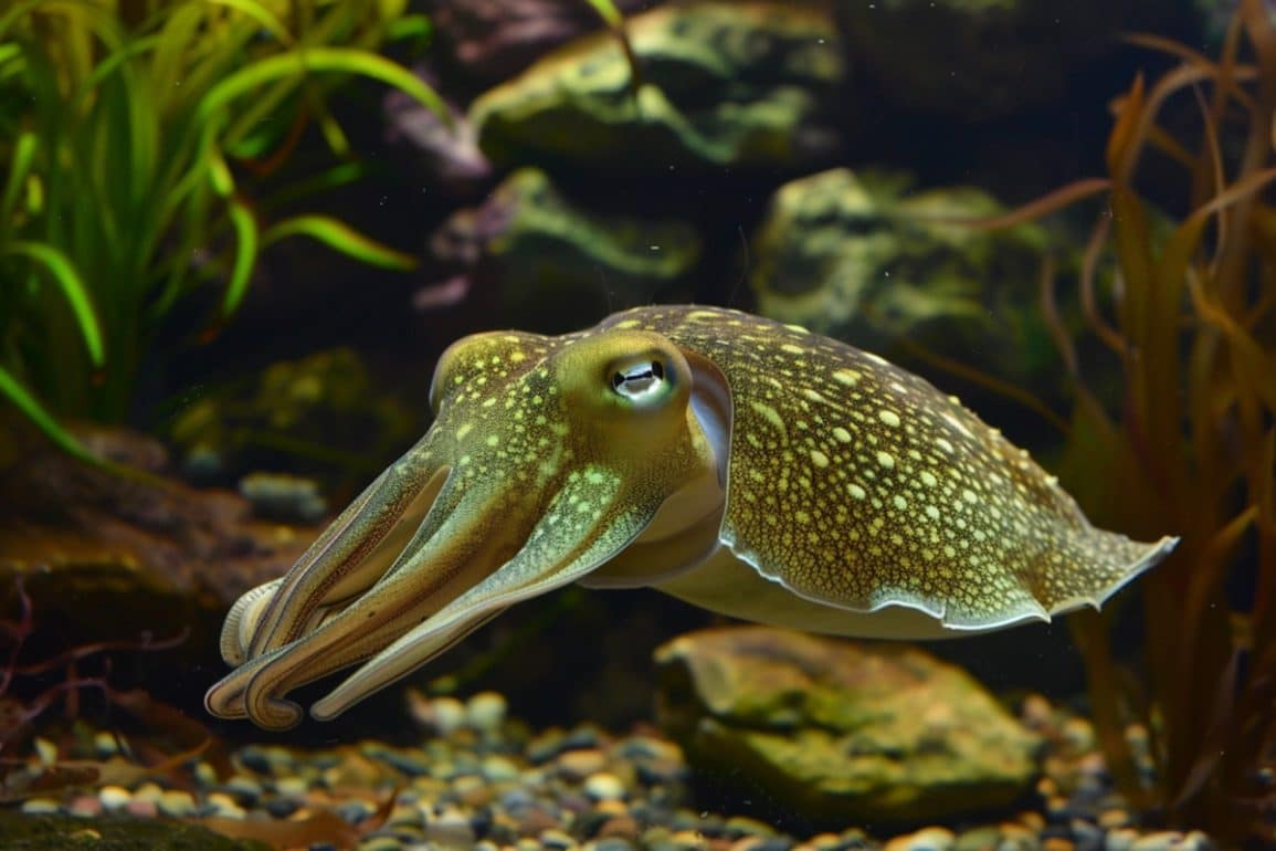 This shows a cuttlefish.