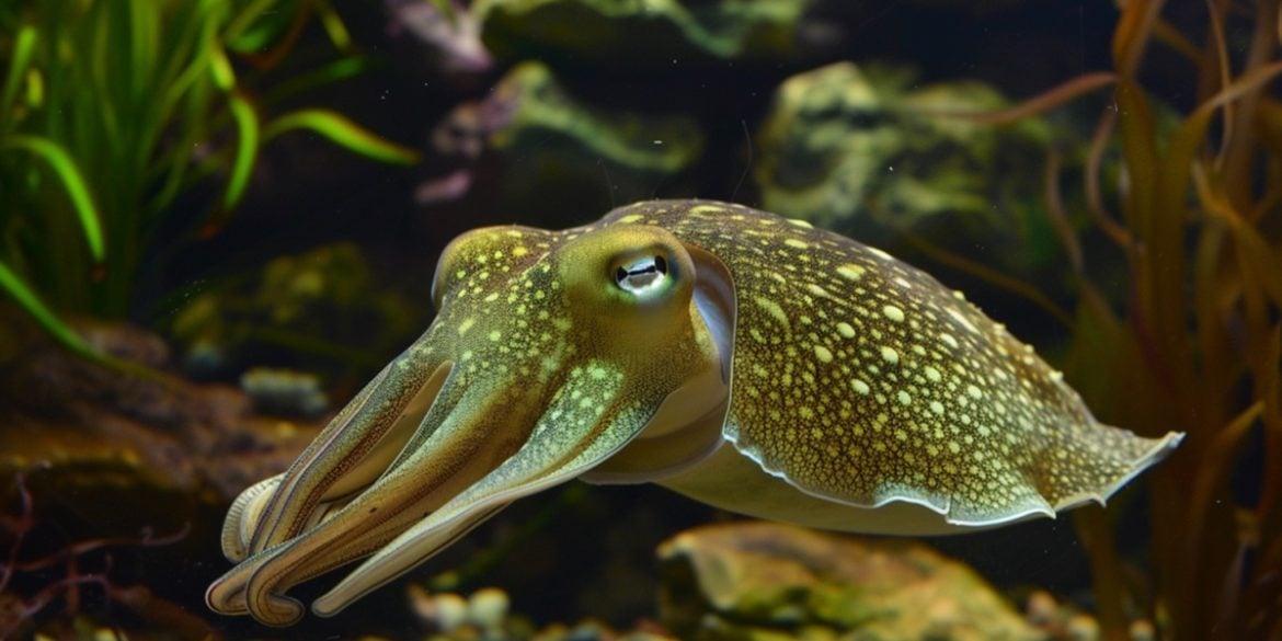 This shows a cuttlefish.