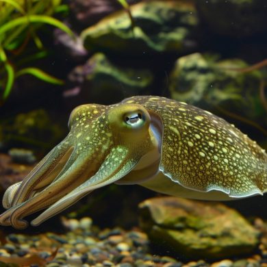 This shows a cuttlefish.