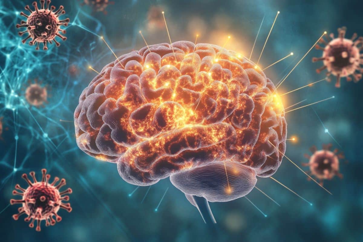 Summary: A new study reveals that 12-18 months after hospitalization for COVID-19, patients show significant cognitive decline comparable to 20 years 