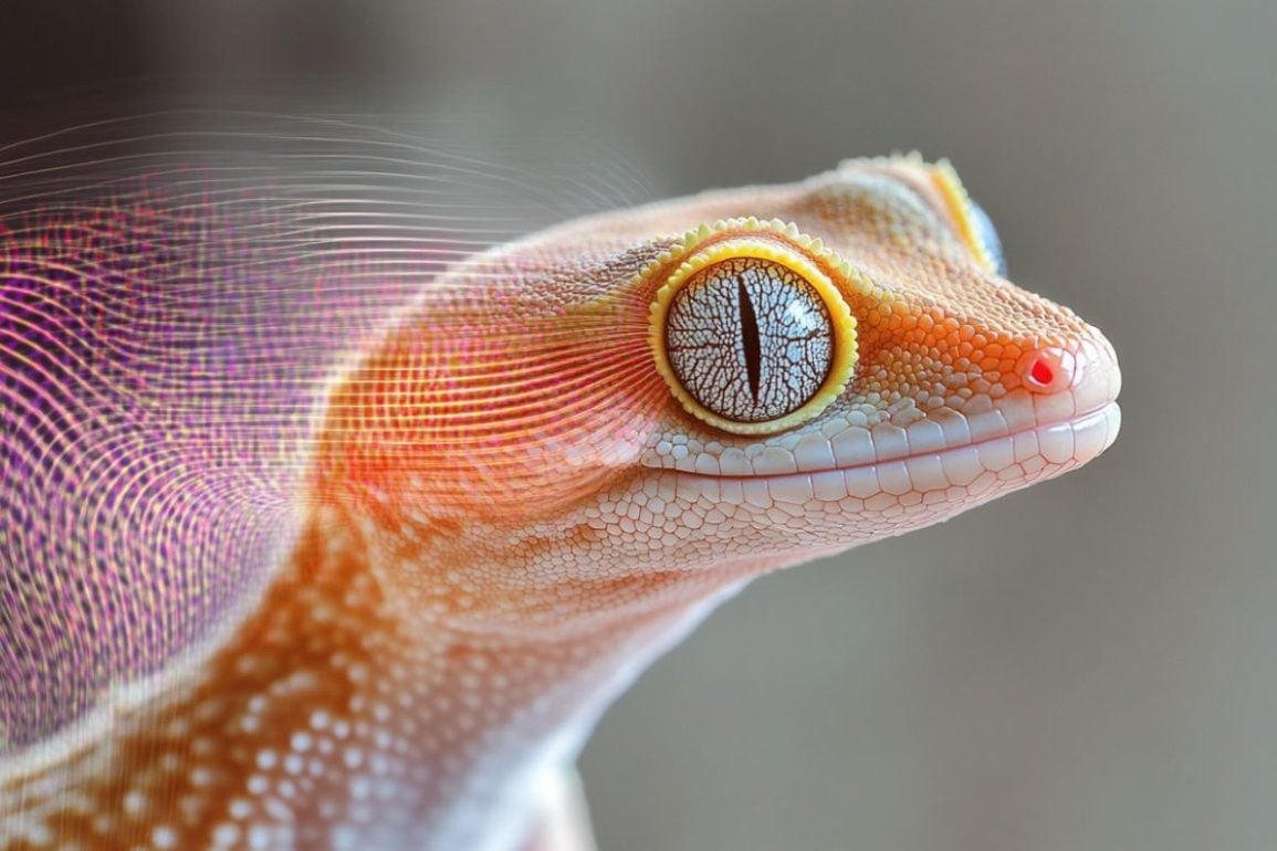 This shows a gecko.