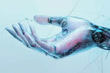 This shows a prosthetic hand.