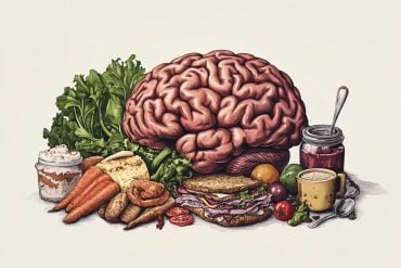 This shows a brain and food.