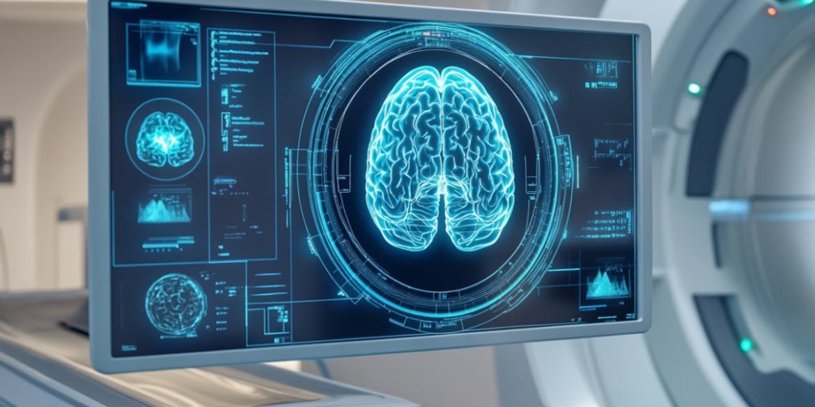 This shows a brain.