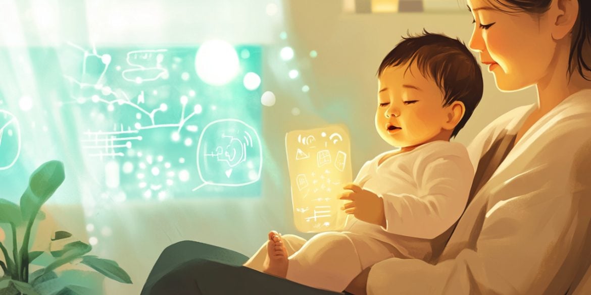 This shows a mom and baby.
