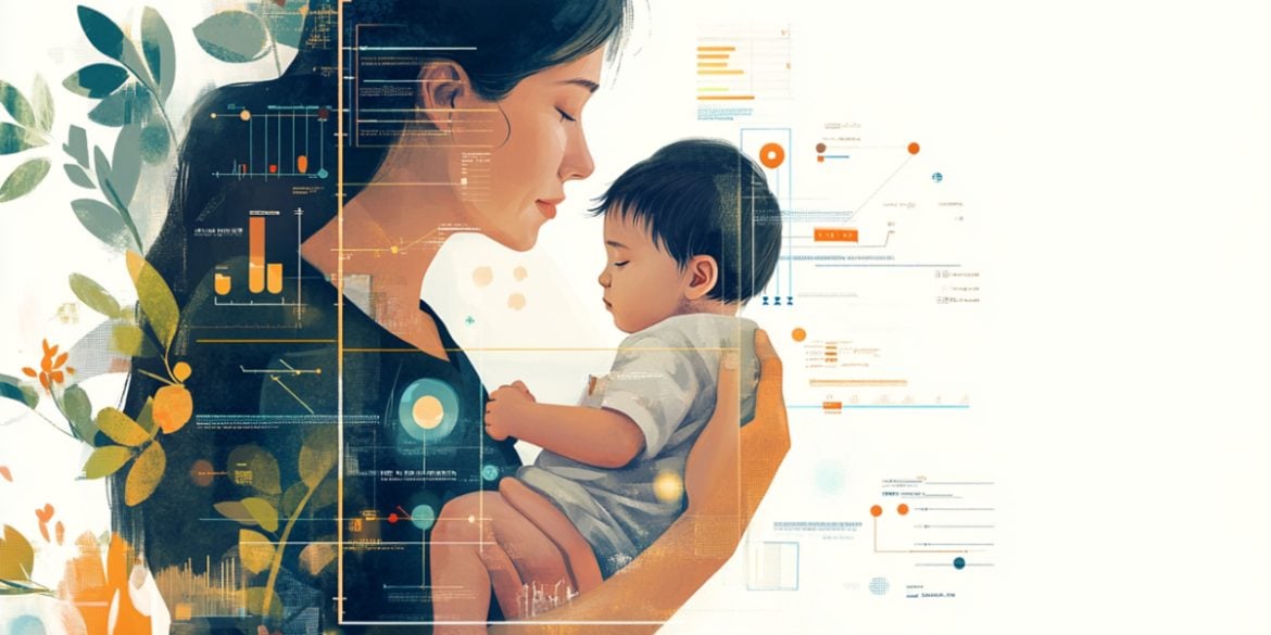 This shows a mom and baby.