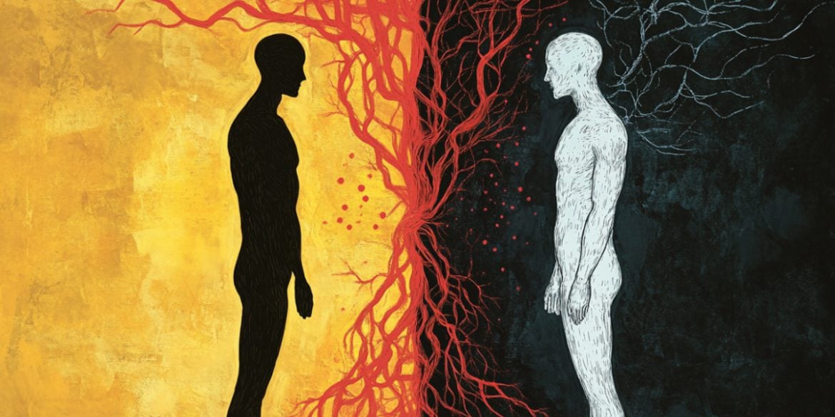 This shows two people.