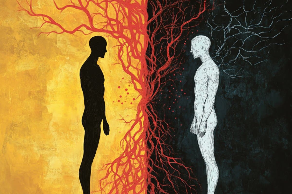 This shows two people.